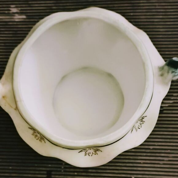 Sugar Bowl Limoges France Hand Painted Signed With/Lid - Picture 5 of 15